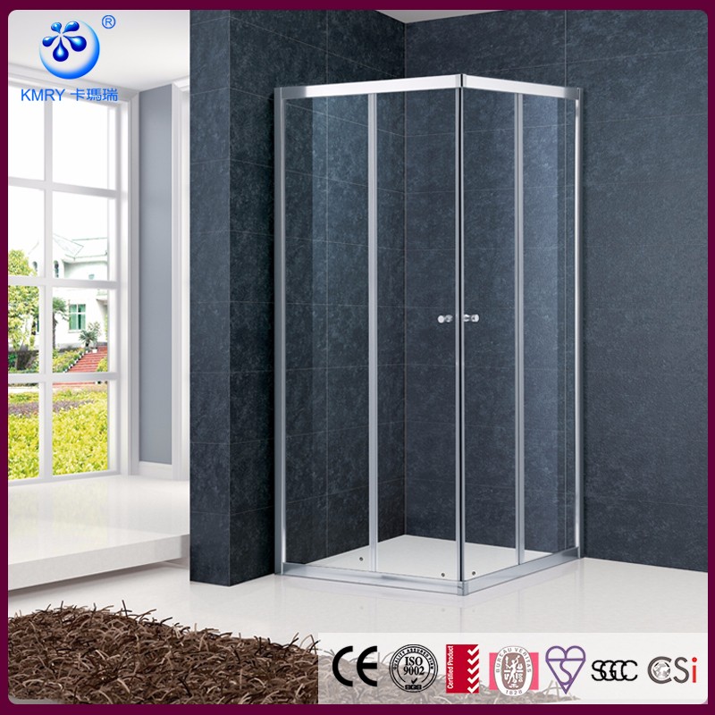 glass enclosed showers