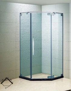 3 -seitiger rahmenloser Quadrant -Neo -Winkel -Duschgehäuse