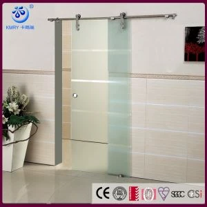 Innenschiebetür für Doppelpaneel, Chrom -Edelstahl -Hardware (KT9001B)