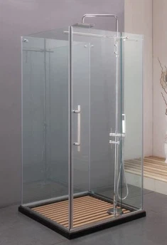 Rechteckige Drehkranker -Duschkabinen