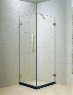 Square Pivot Bad Duschbildschirm