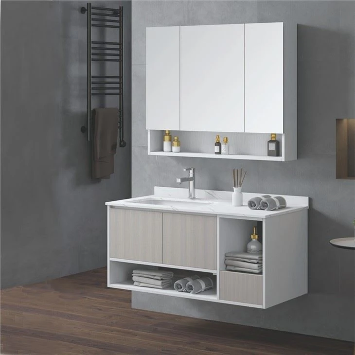 white bathroom wall cabinet