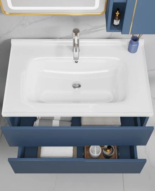 grey vanity